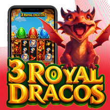 Endorphina Releases 3 Royal Dracos: A Dragon-Powered Multi-Bonus Fantasy Slot!