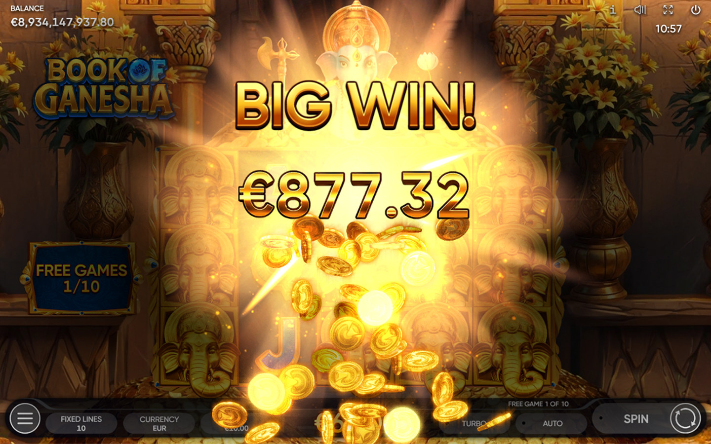 Livro de Ganesha | Jogue Slots Endorphina