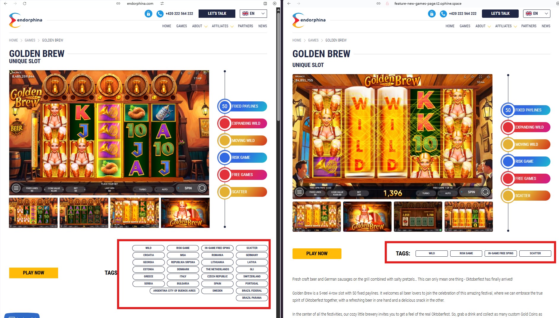 Endorphina at iGB LiVE!