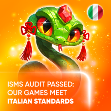Our Slots Secure ISMS Certification for the Italian Market!