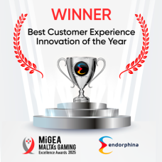 Endorphina Wins “Best Customer Experience Innovation of the Year”