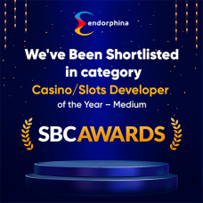SBC Awards Lisboa: Endorphina é indicada ao prêmio de Desenvolvedor de Caça-níqueis do Ano – Medium!