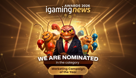 Endorphina’s ‘House of Roaches’ Campaign Gets iGaming News Awards 2026 Nomination