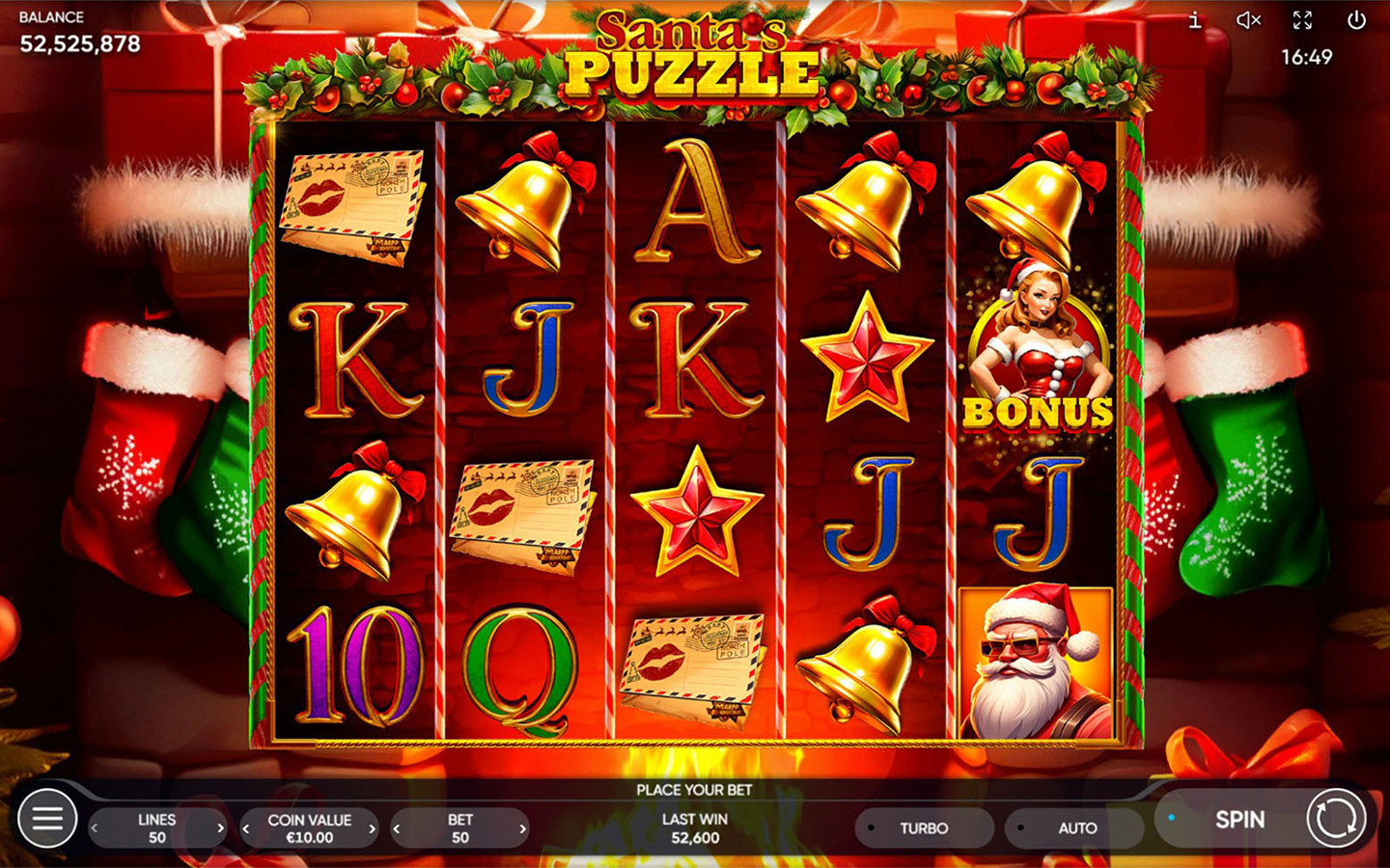 Santa’s Puzzle Slot | Endorphina Christmas Casino Game
