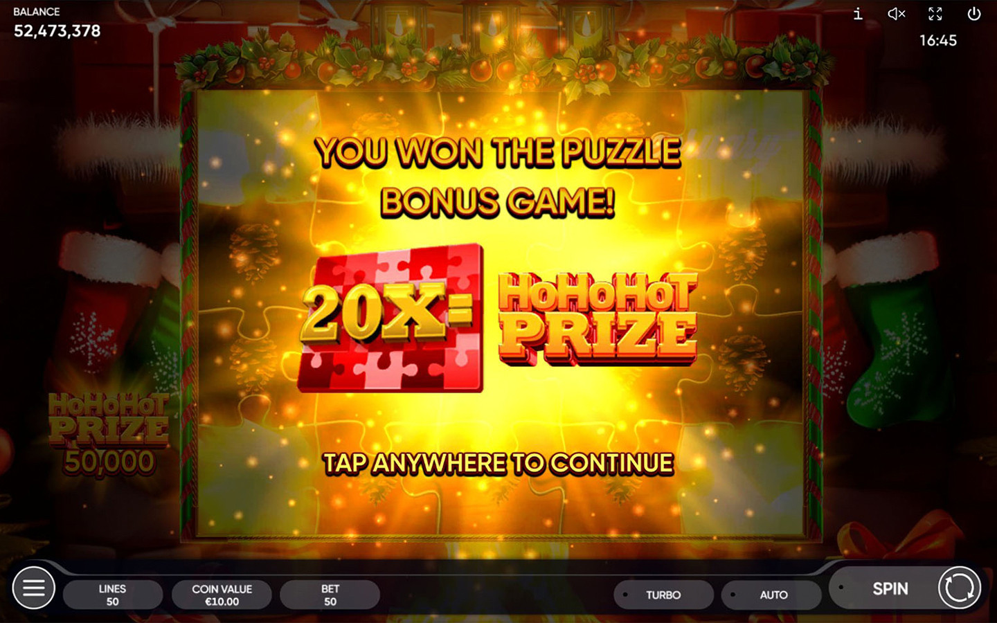 Santa’s Puzzle Slot | Endorphina Christmas Casino Game
