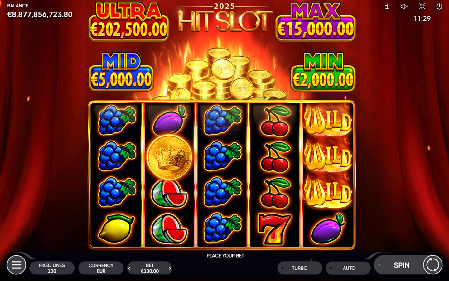 Play 2025 Hit Slot Demo slot by Endorphina