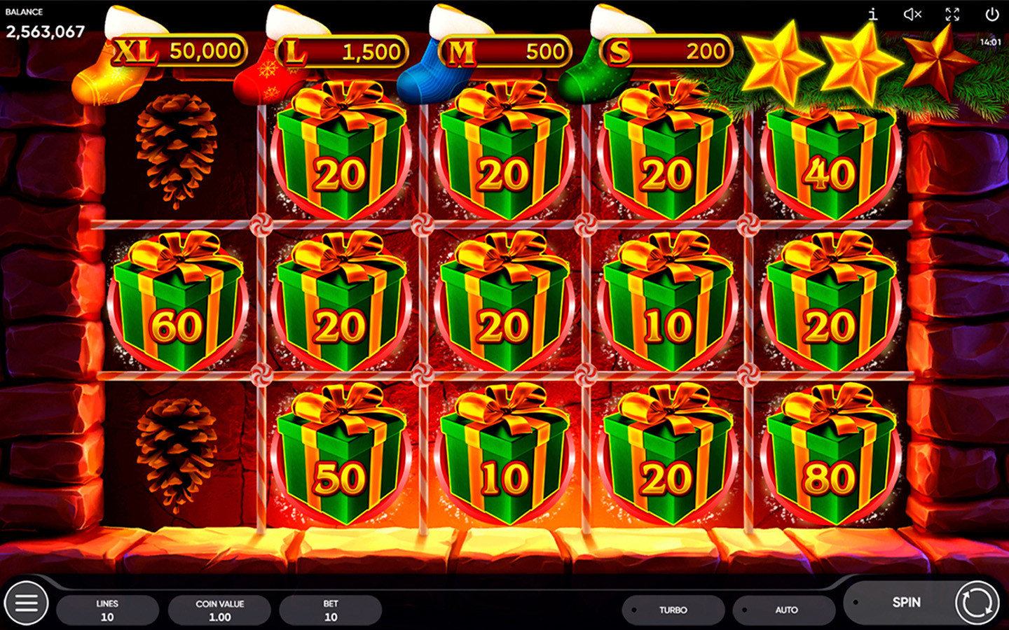 SANTA'S GIFT | Newest Slot Game Available from Endorphina