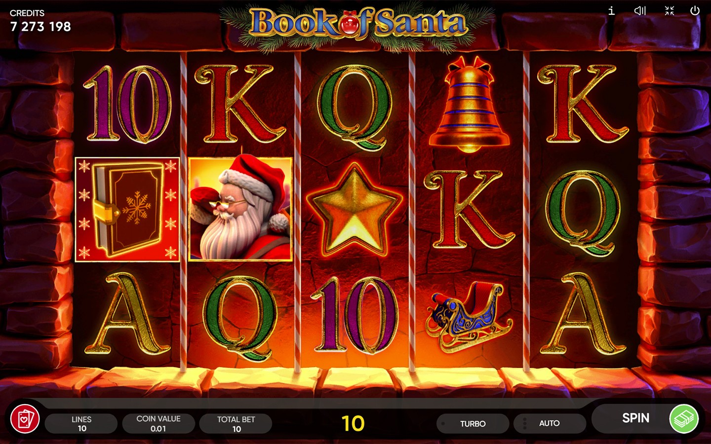 Book of Santa Slot | Endorphina Holiday Casino Game