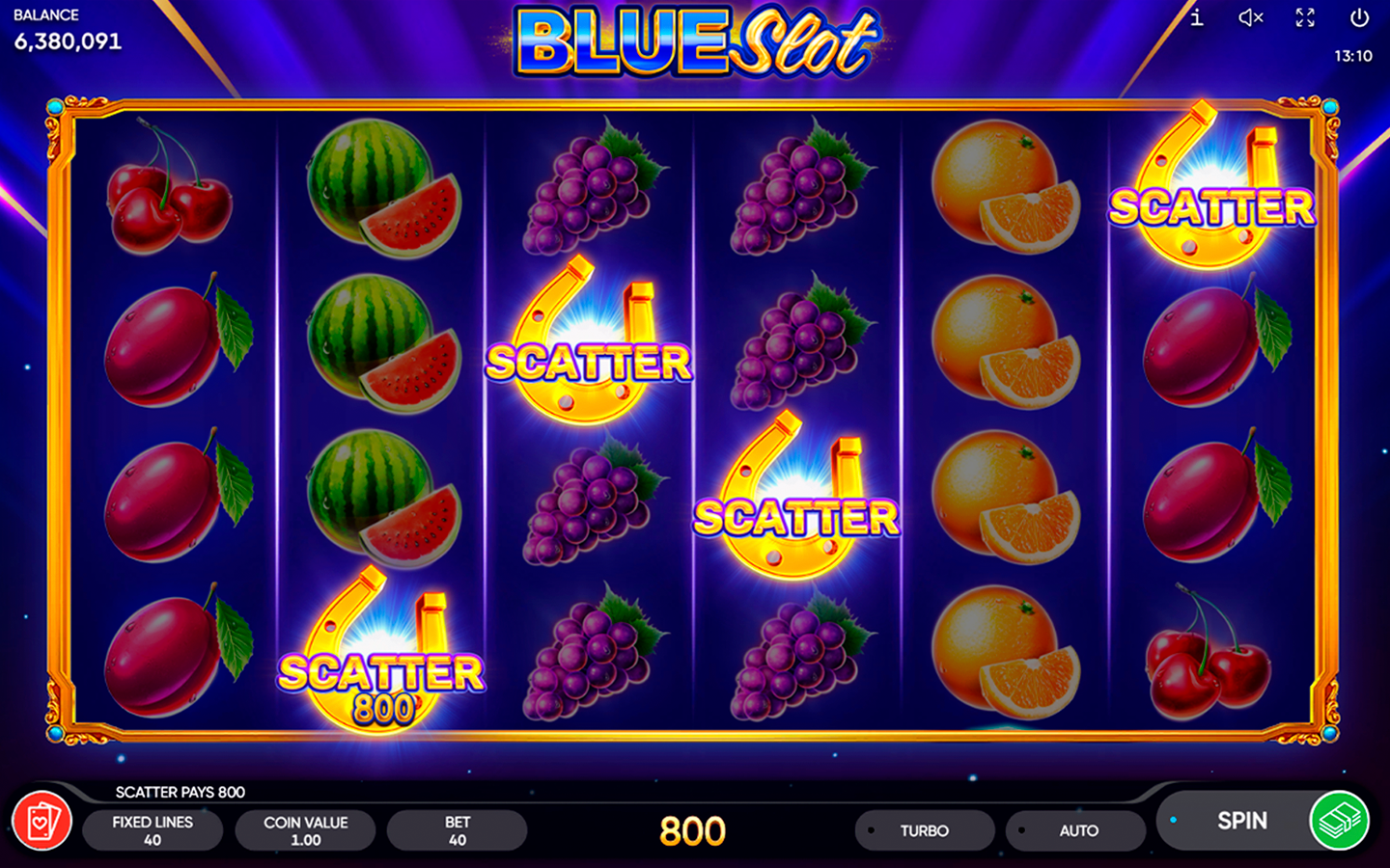 Blue Slot | Endorphina Classic Fruit Casino Game