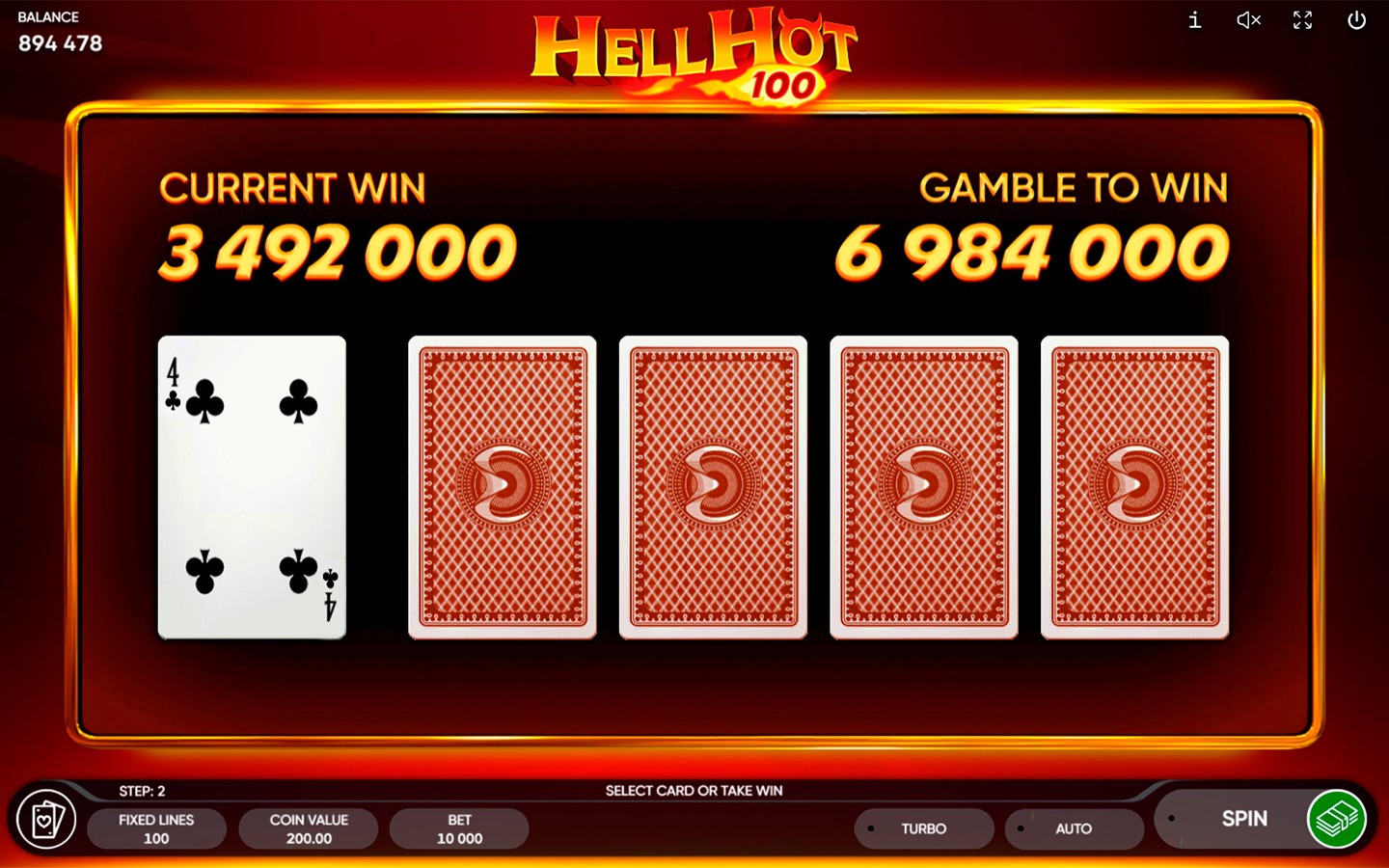 Hell Hot 100 Slot | Endorphina Classic Fruit Game