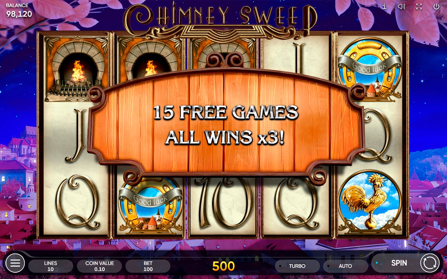 Chimney Sweep Slot | Endorphina Classic Slot Demo Free