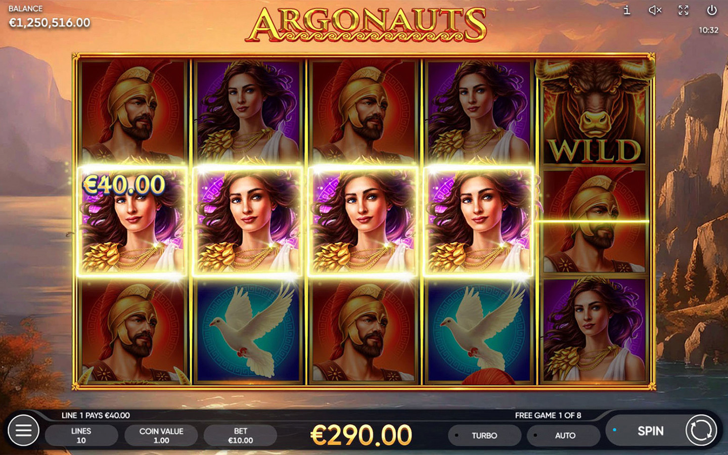 Argonauts Slot | Endorphina Adventure Casino Game