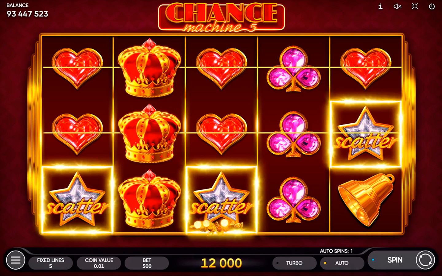 Chance Machine 5 Slot | Endorphina Classic Casino Game