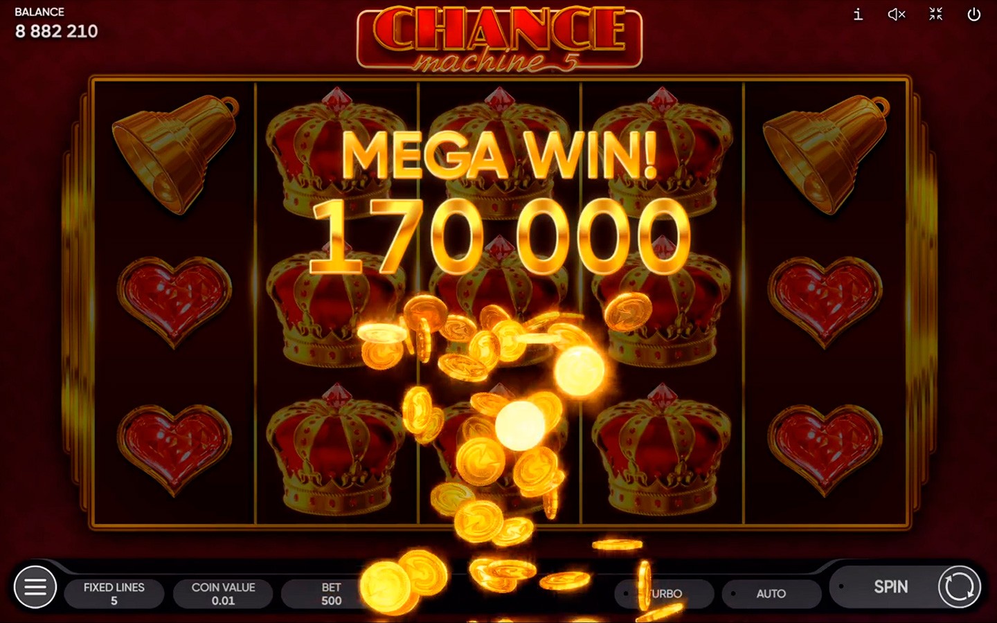Chance Machine 5 Slot | Endorphina Classic Casino Game