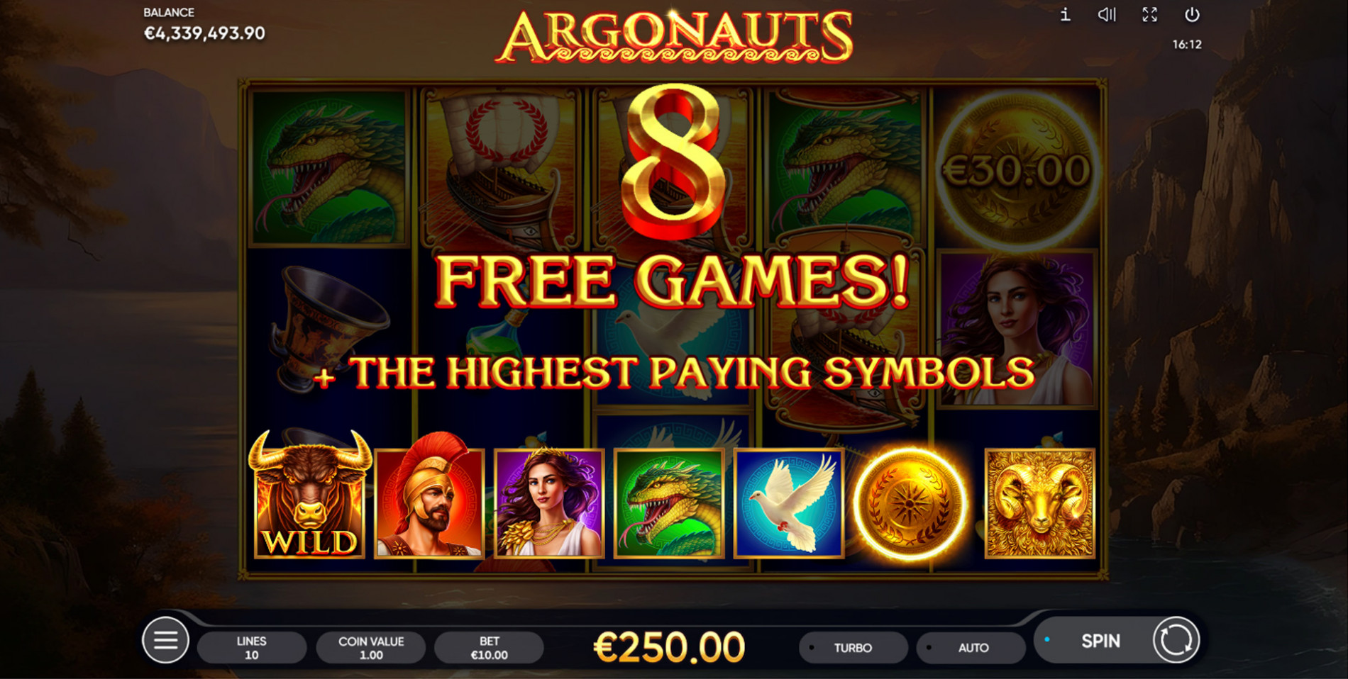 Argonauts Slot | Endorphina Adventure Casino Game