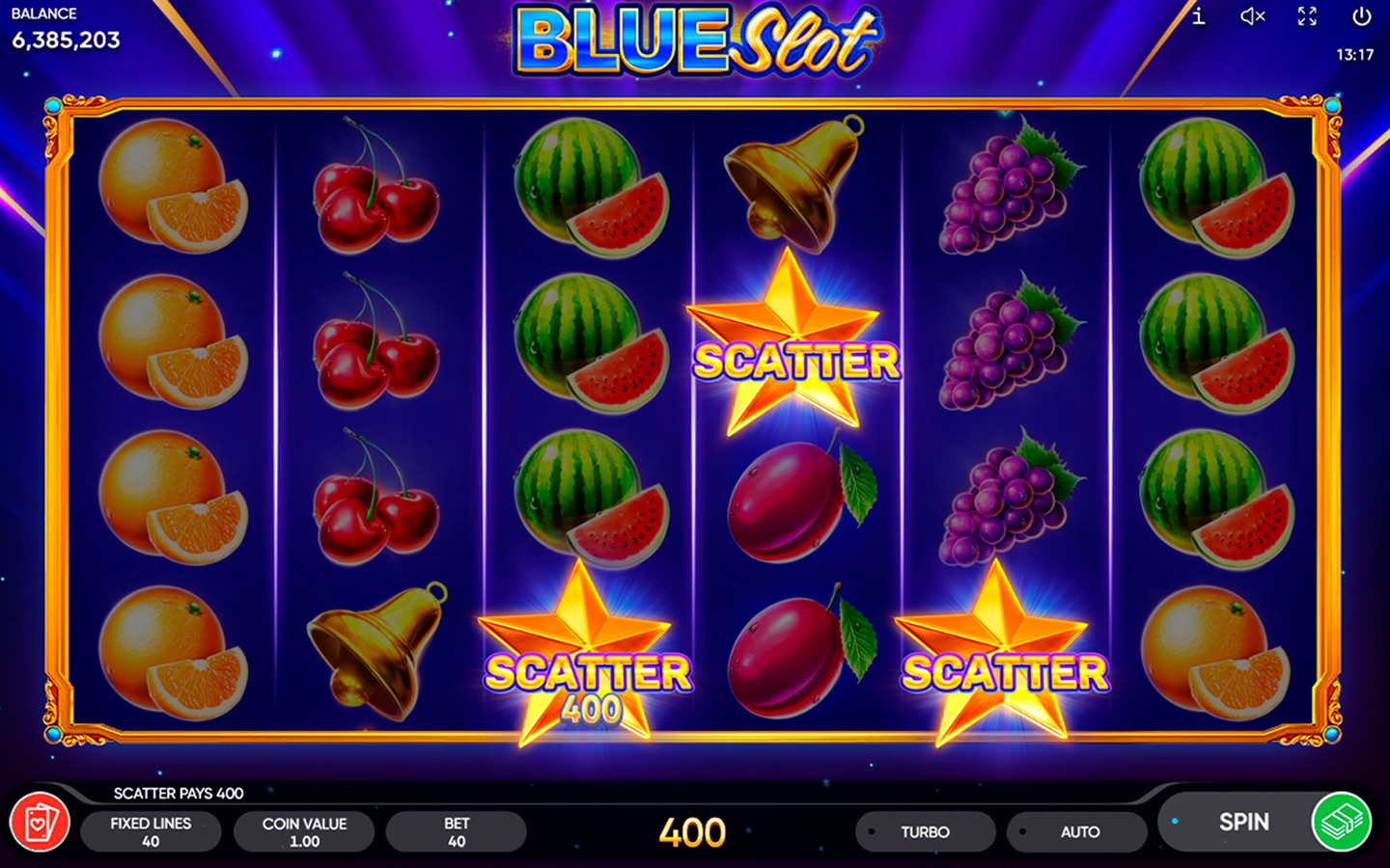 Blue Slot | Endorphina Classic Fruit Casino Game