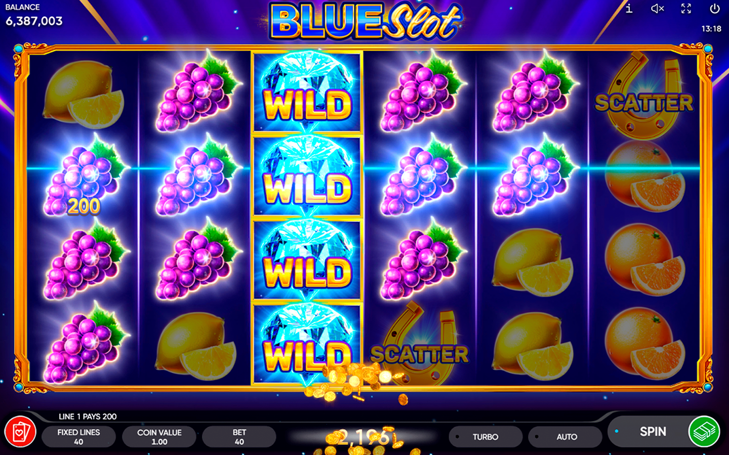 Blue Slot | Endorphina Classic Fruit Casino Game