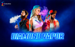 BEST VAPE SLOTS OF 2024 | Try DIAMOND VAPOR GAME by Endorphina